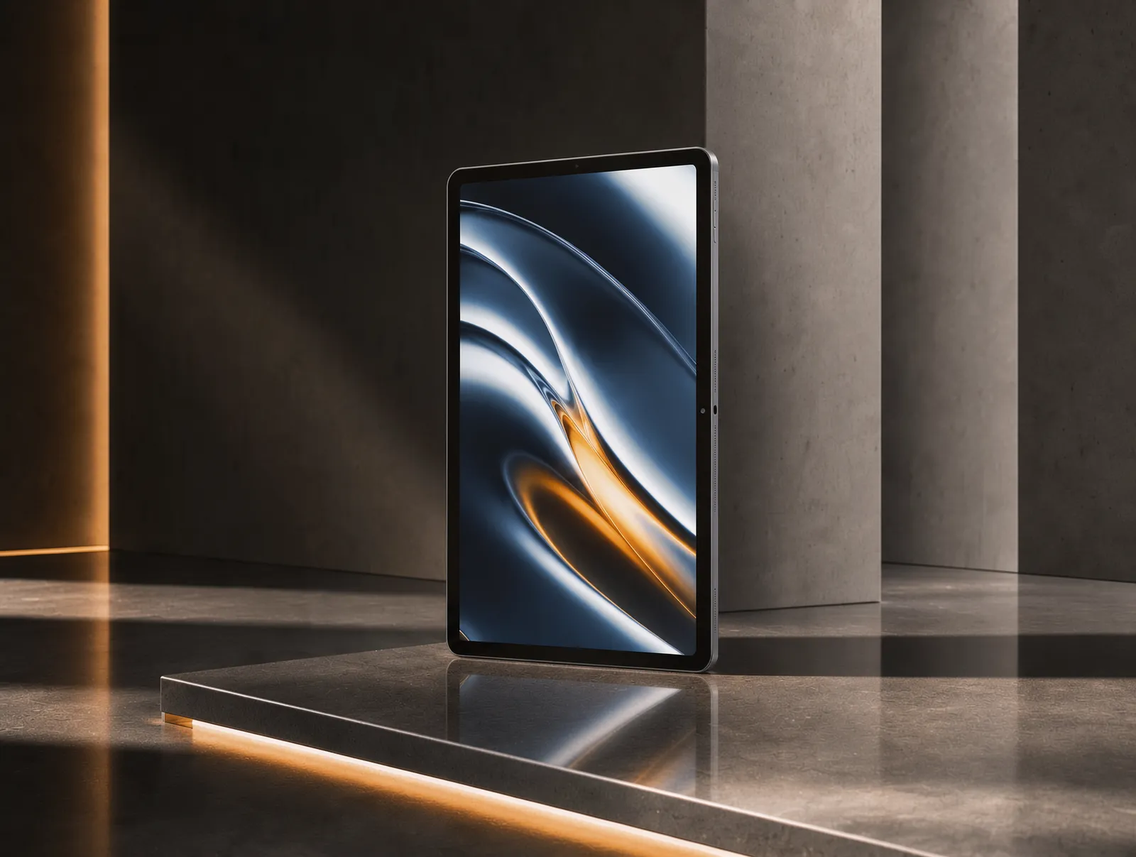 Editorial view of the realme Pad X display